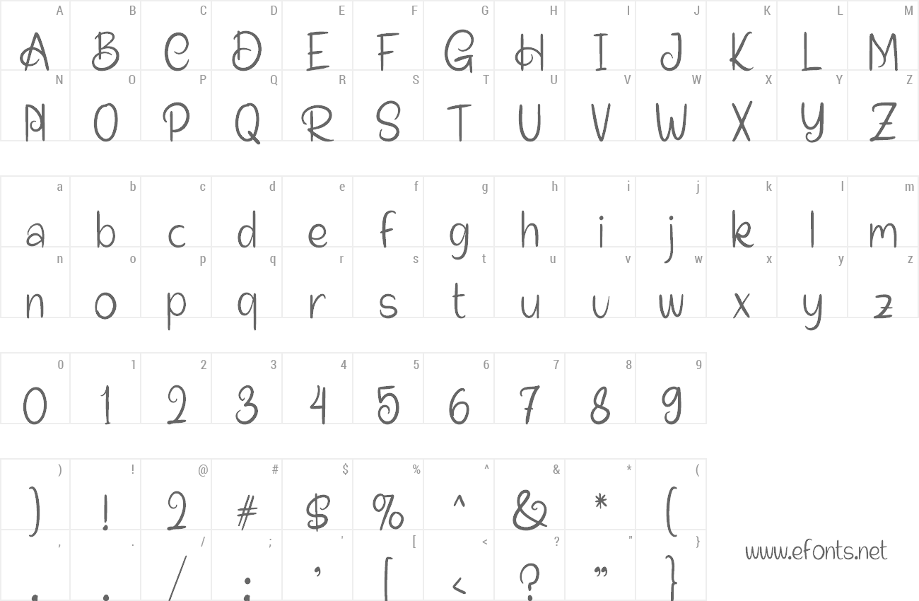 Font Aubrieta preview